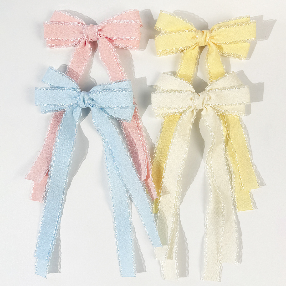 Lace Ribbon Trim - Bulk 20 stuks lange kwast haarclips