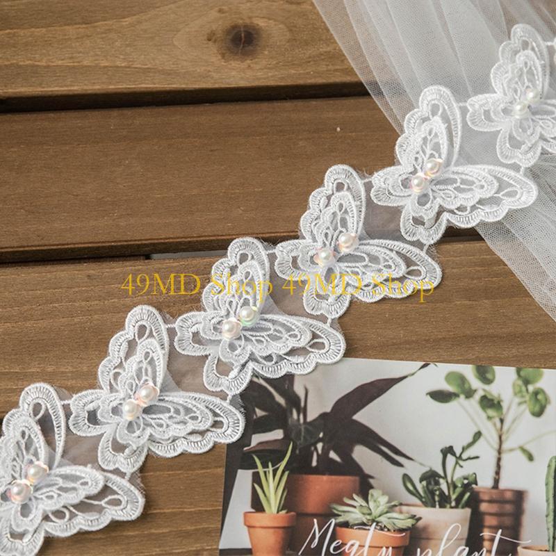 Lace Ribbon Trim - 49MD 1 Yard Strik voor Vlinder