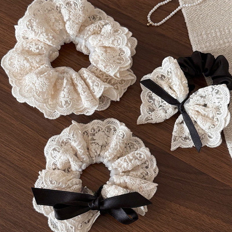 Lace Ribbon Trim - Franse retro dubbellaagse strikkant dikke darm