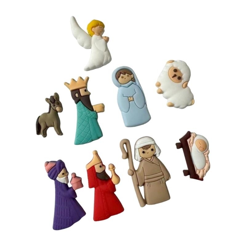 G6KF 9PCS/SET NATIONCY Scene P - Christmas Craft Embellishment recensie en prijs