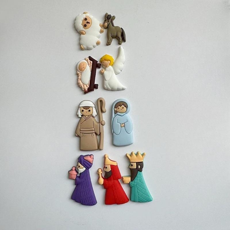 G6KF 9PCS/SET NATIONCY Scene P - Christmas Craft Embellishment recensie en prijs