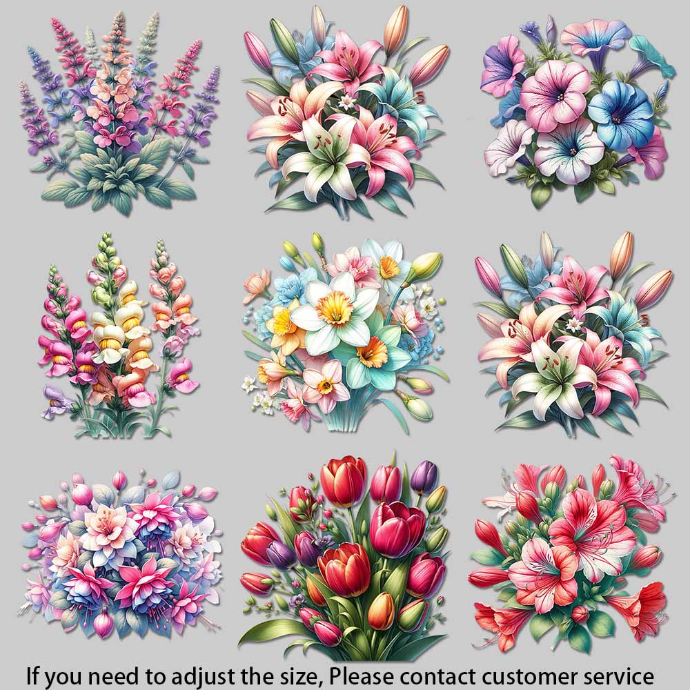 Vintage aquarel bloemen strijk - Embellishment Crafts recensie en prijs