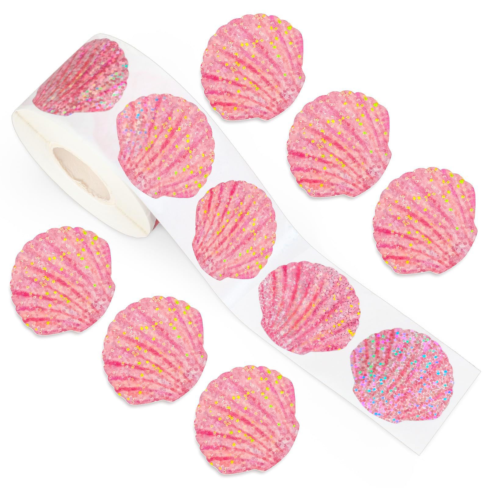 500 Stuks Zomer Zeeschelp Stic - Glitter Vinyl Roll recensie en prijs
