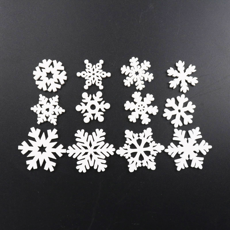 20 stuks Houten Kerst Sneeuwvl - Christmas Craft Embellishment recensie en prijs