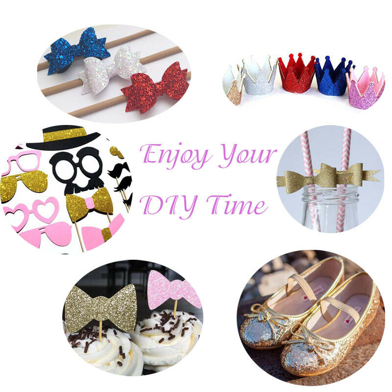 Mat FINE Glitter Vinyl Naai St - Glitter Vinyl Roll recensie en prijs