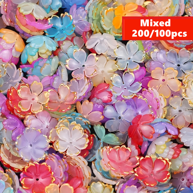 200/100 stuks 15 mm kleurrijke - Embroidery Embellishments recensie en prijs