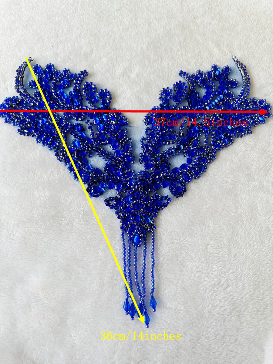 Met de hand genaaide, met kral - Sew On Rhinestone recensie en prijs