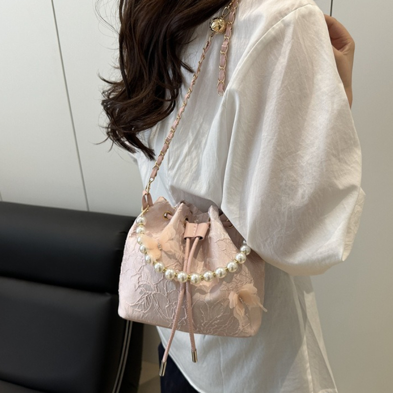 Elegante kanten handtas met tr - Beaded Trim Fringe recensie en prijs