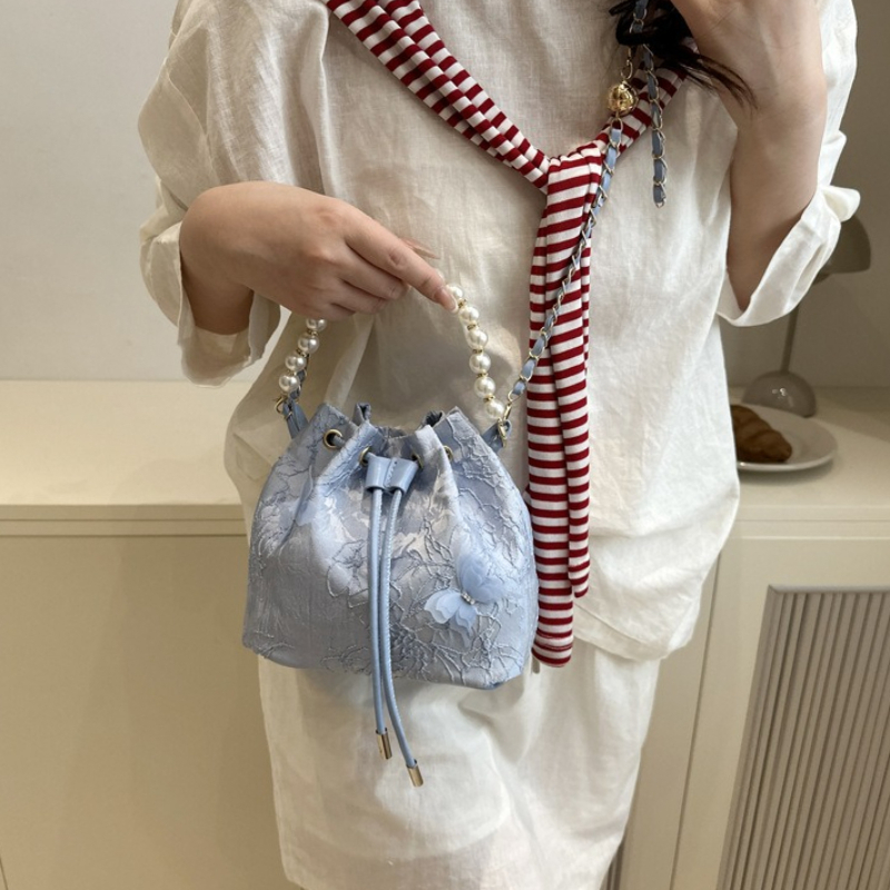 Elegante kanten handtas met tr - Beaded Trim Fringe recensie en prijs