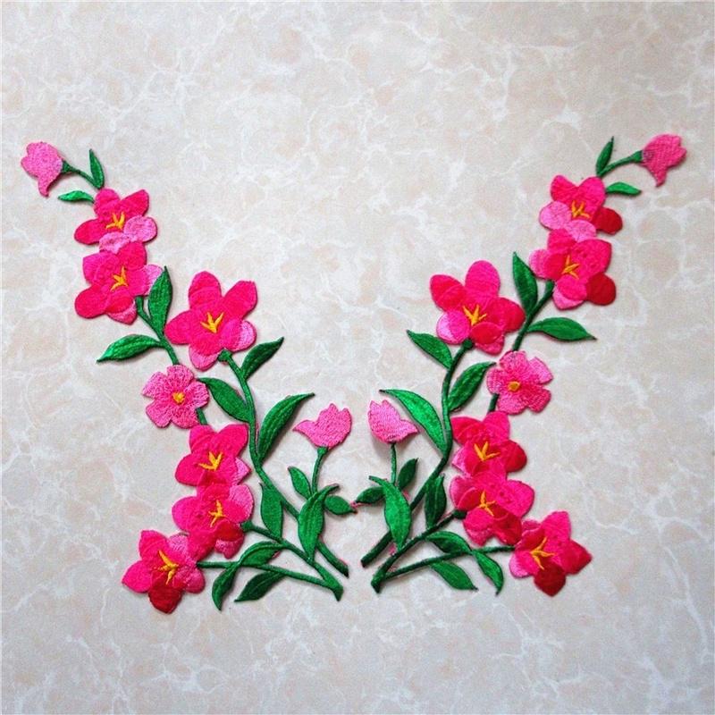 1/2 Stuks Mooie Blauwe Bloem P - Applique Patch Flower recensie en prijs