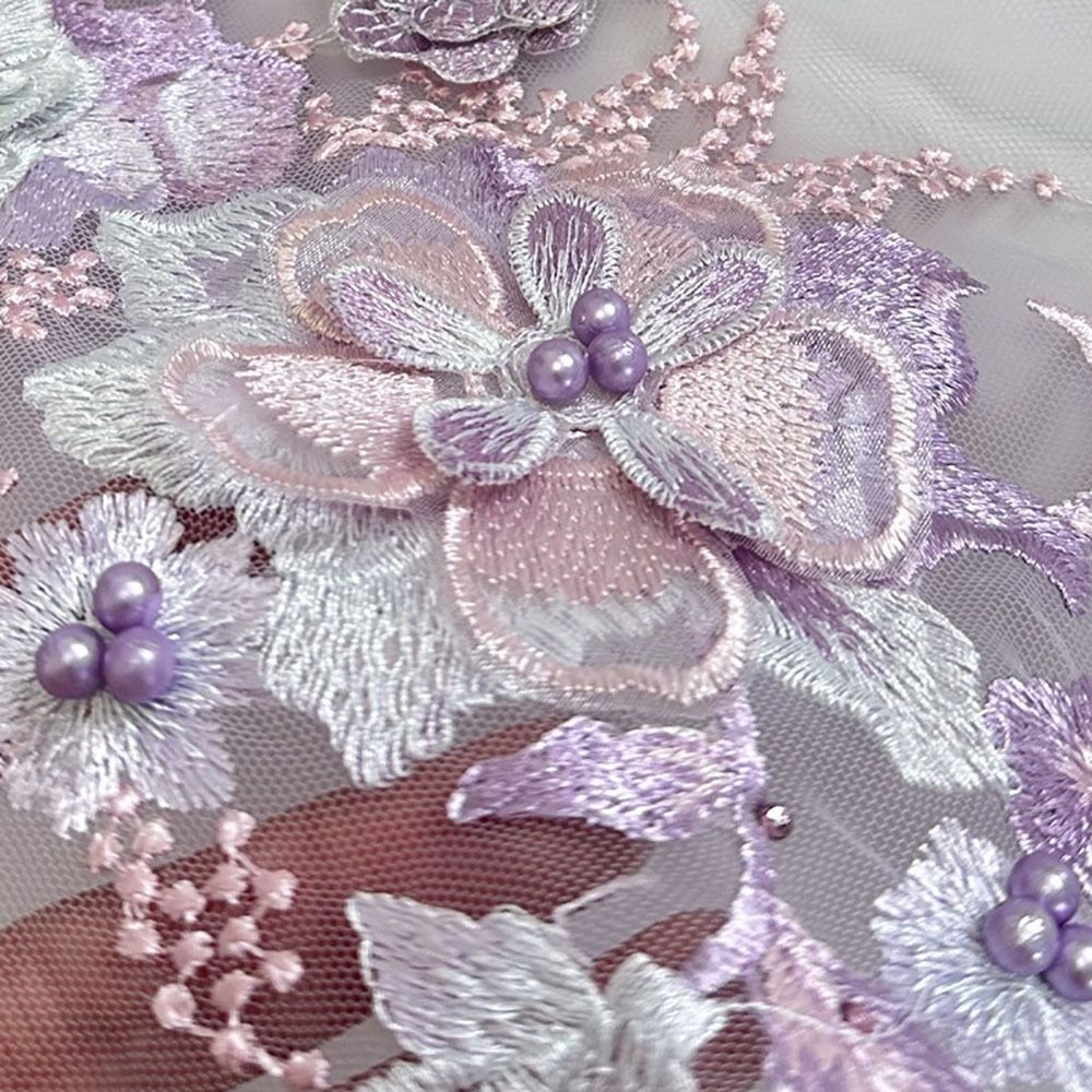 Mode elegante kleurrijke paill - Applique Patch Flower recensie en prijs