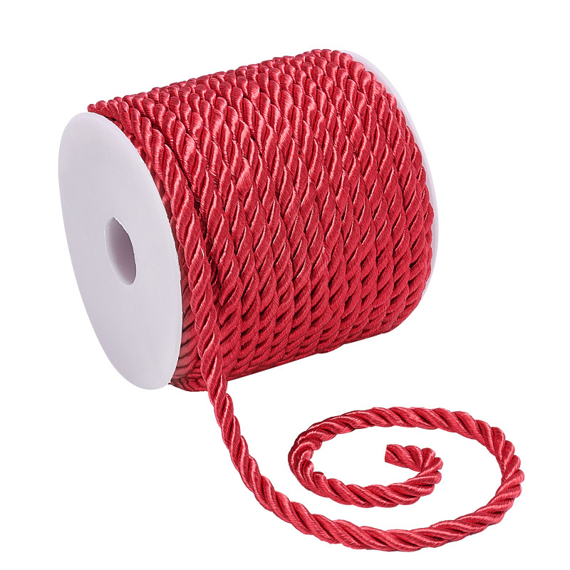 19.6 Tuin Rood Zijden Touw 3-l - Cord Trim Twisted recensie en prijs