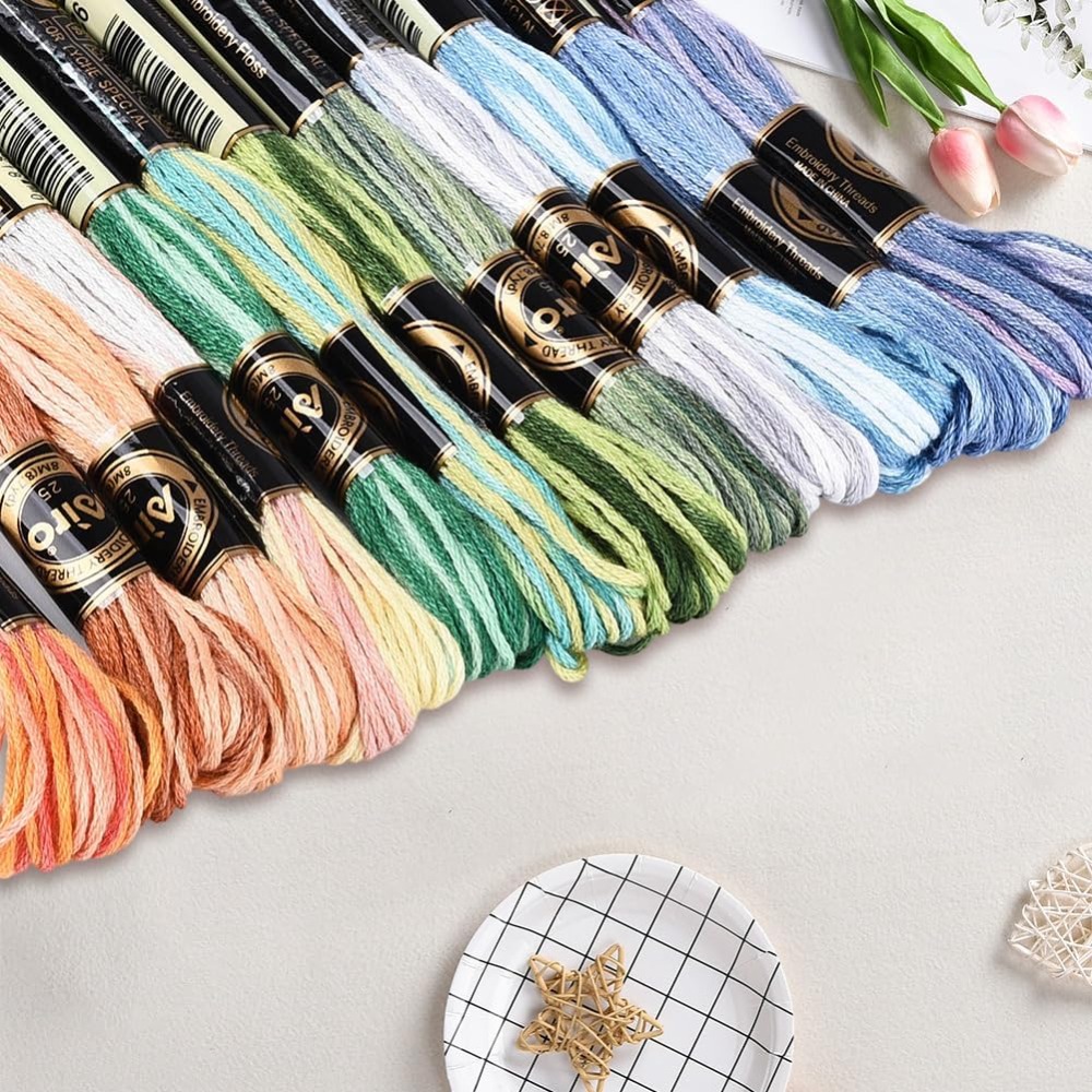 12 klosjes 105 yards kruisstee - Embroidery Embellishments recensie en prijs