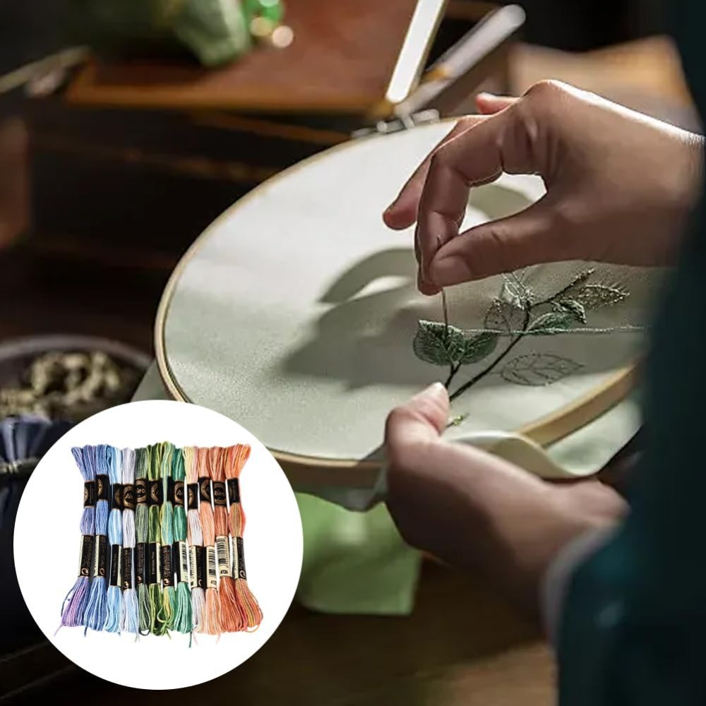 12 klosjes 105 yards kruisstee - Embroidery Embellishments recensie en prijs