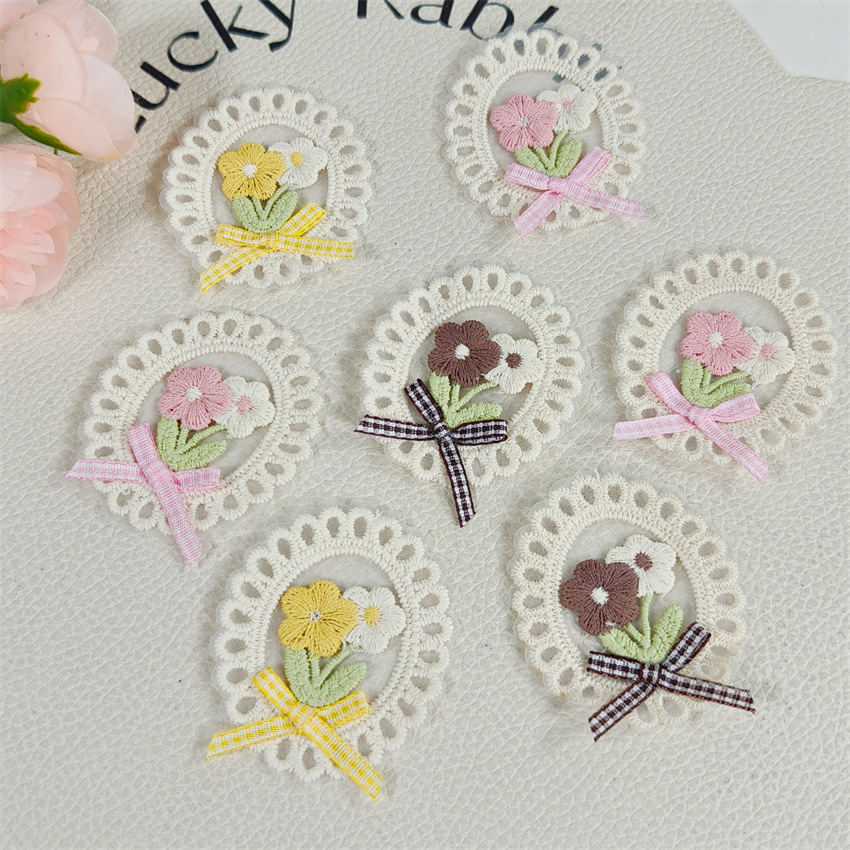 10 STKS Nieuwe Lente Zomer Fri - Applique Patch Flower recensie en prijs