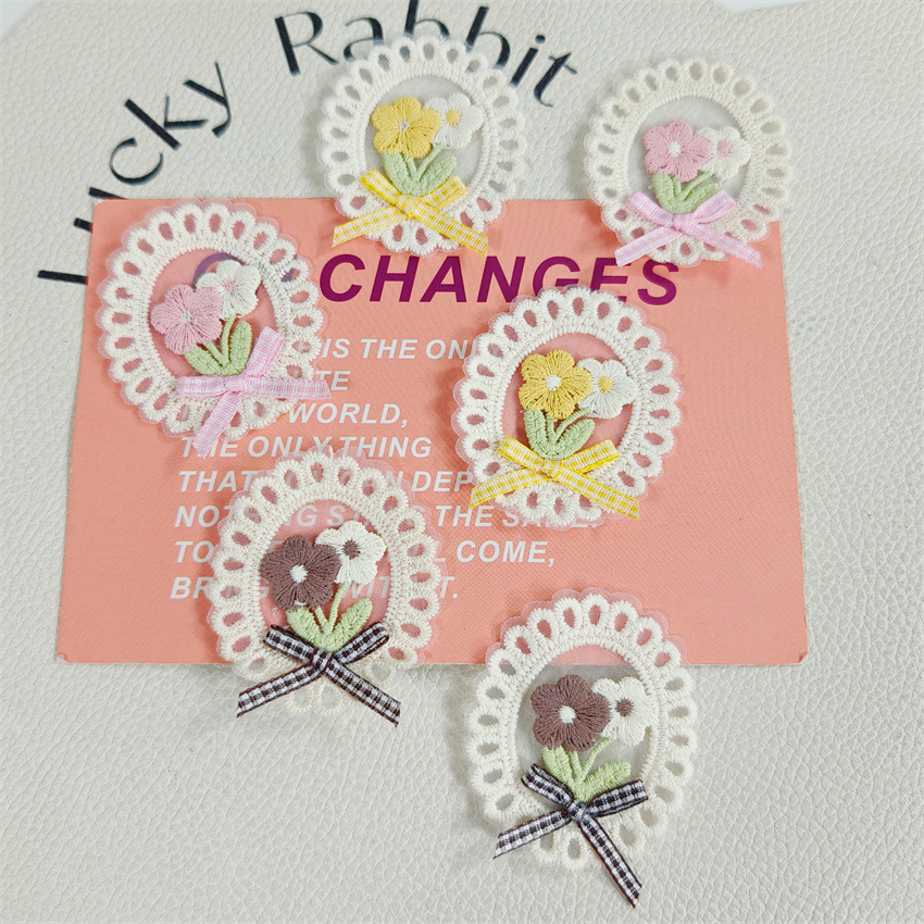 10 STKS Nieuwe Lente Zomer Fri - Applique Patch Flower recensie en prijs