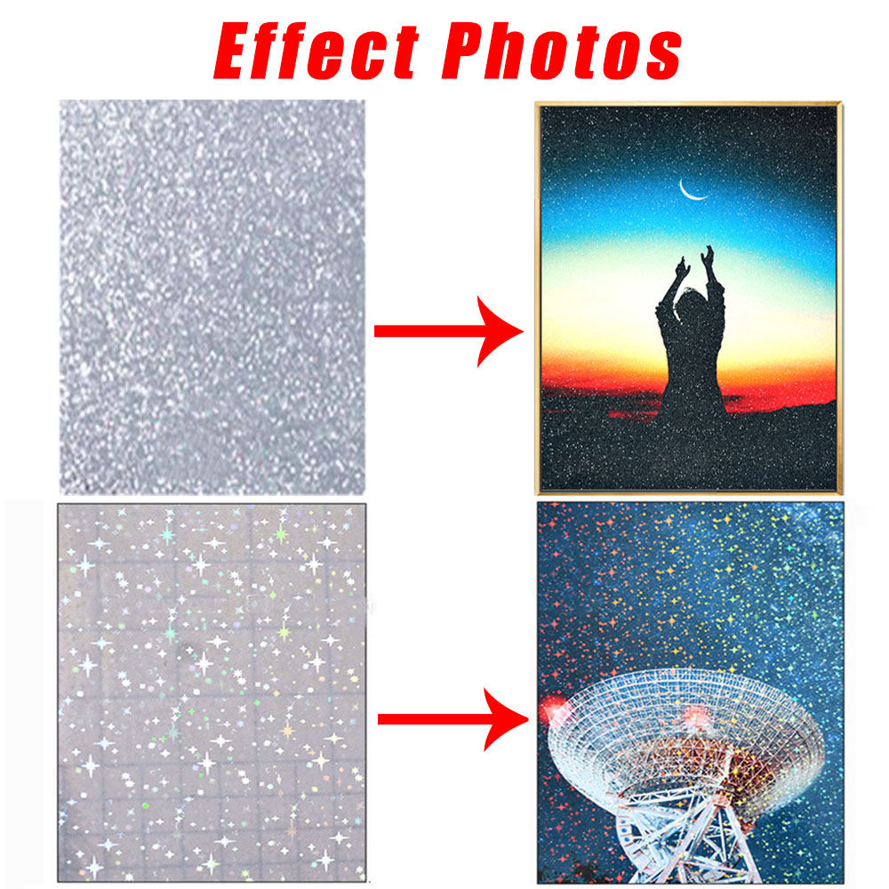 Glitter zelfklevende stickers  - Glitter Vinyl Roll recensie en prijs