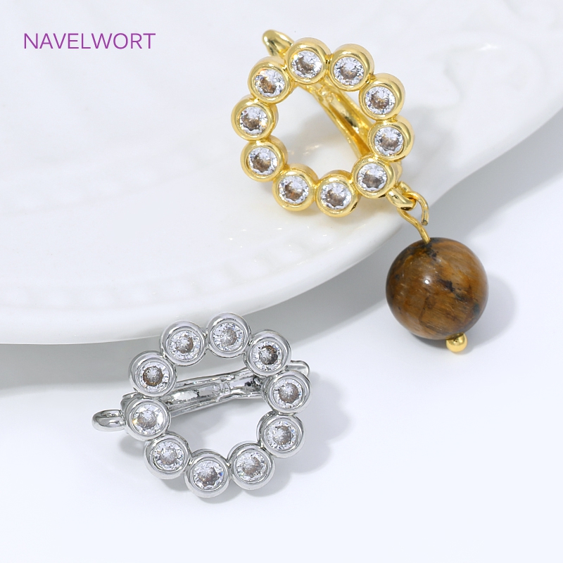 18K vergulde waaier-vormige bl - Embellishment Crafts recensie en prijs