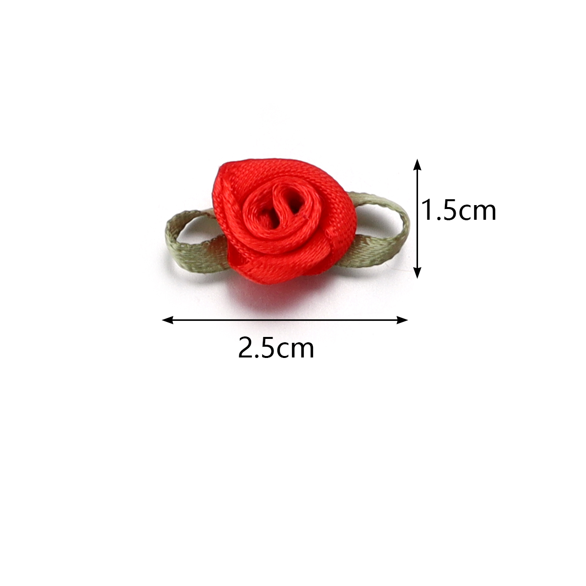 50pcs 1.5x2.5cm 18 kleuren voo - Embellishment Crafts recensie en prijs