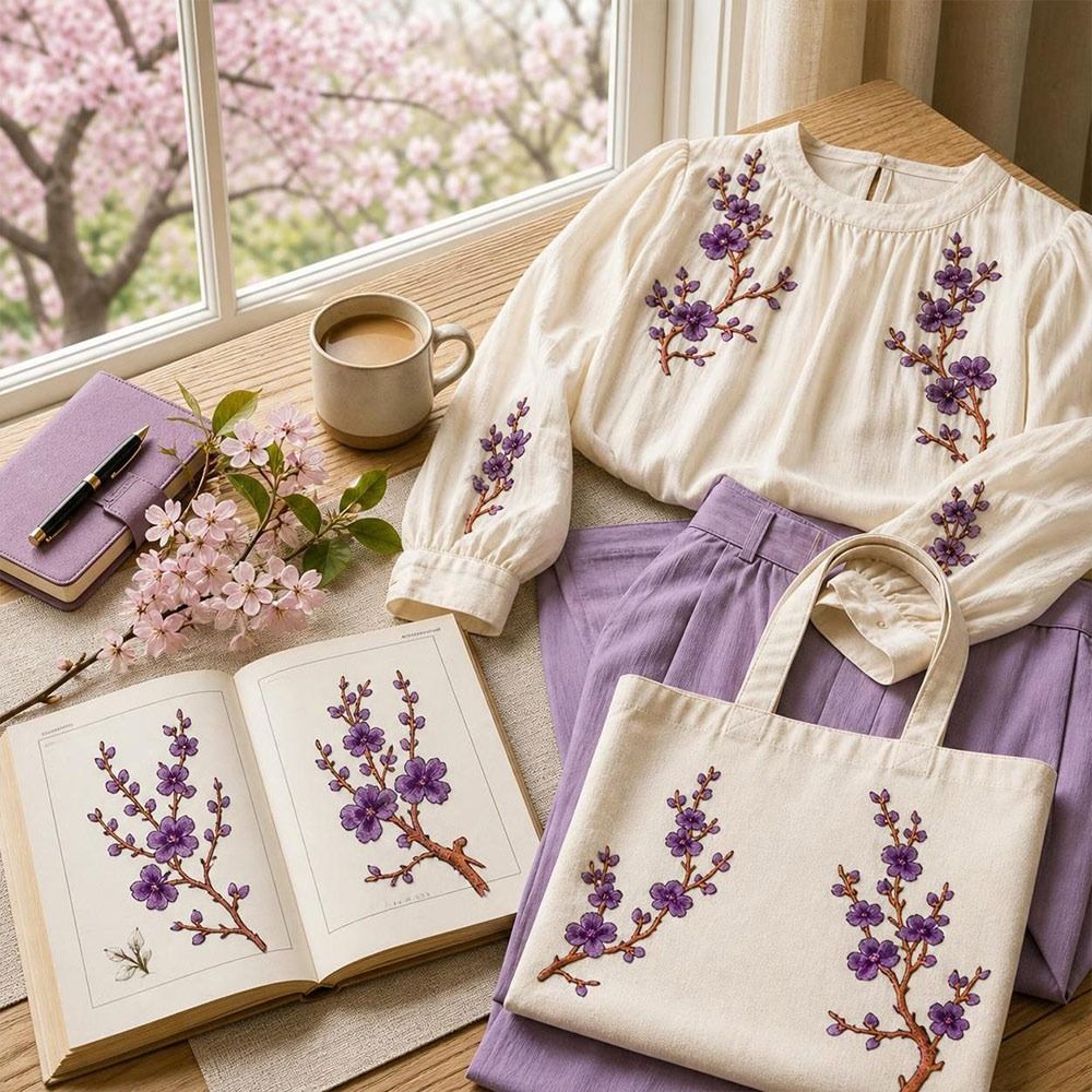 DIY Kersenbloesem Strijkapplic - Applique Patch Flower recensie en prijs