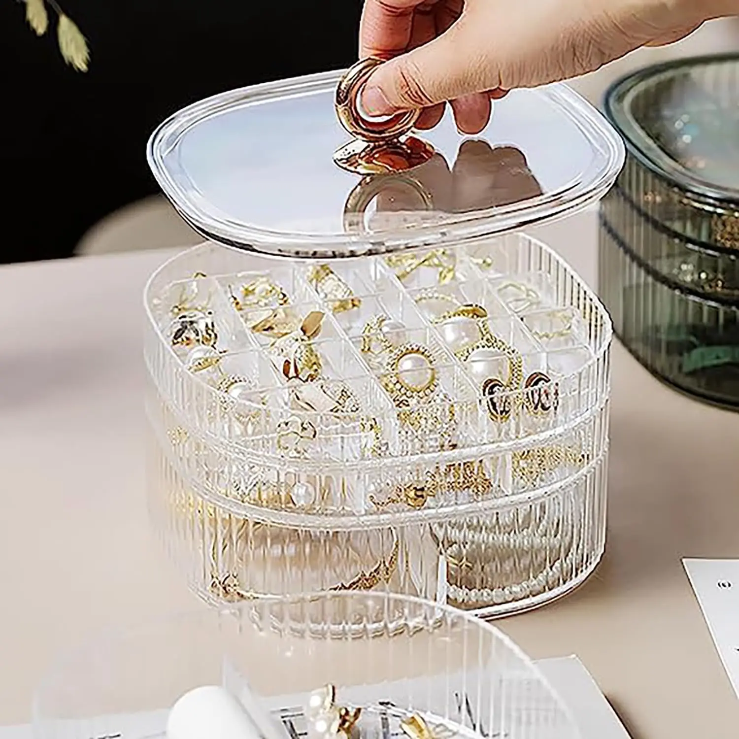 Sieradendoos, sieradenorganize - Craft Embellishment Storage recensie en prijs