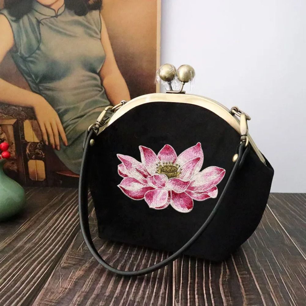 Zachte Lotus Bloem Patch Gebor - Applique Patch Flower recensie en prijs
