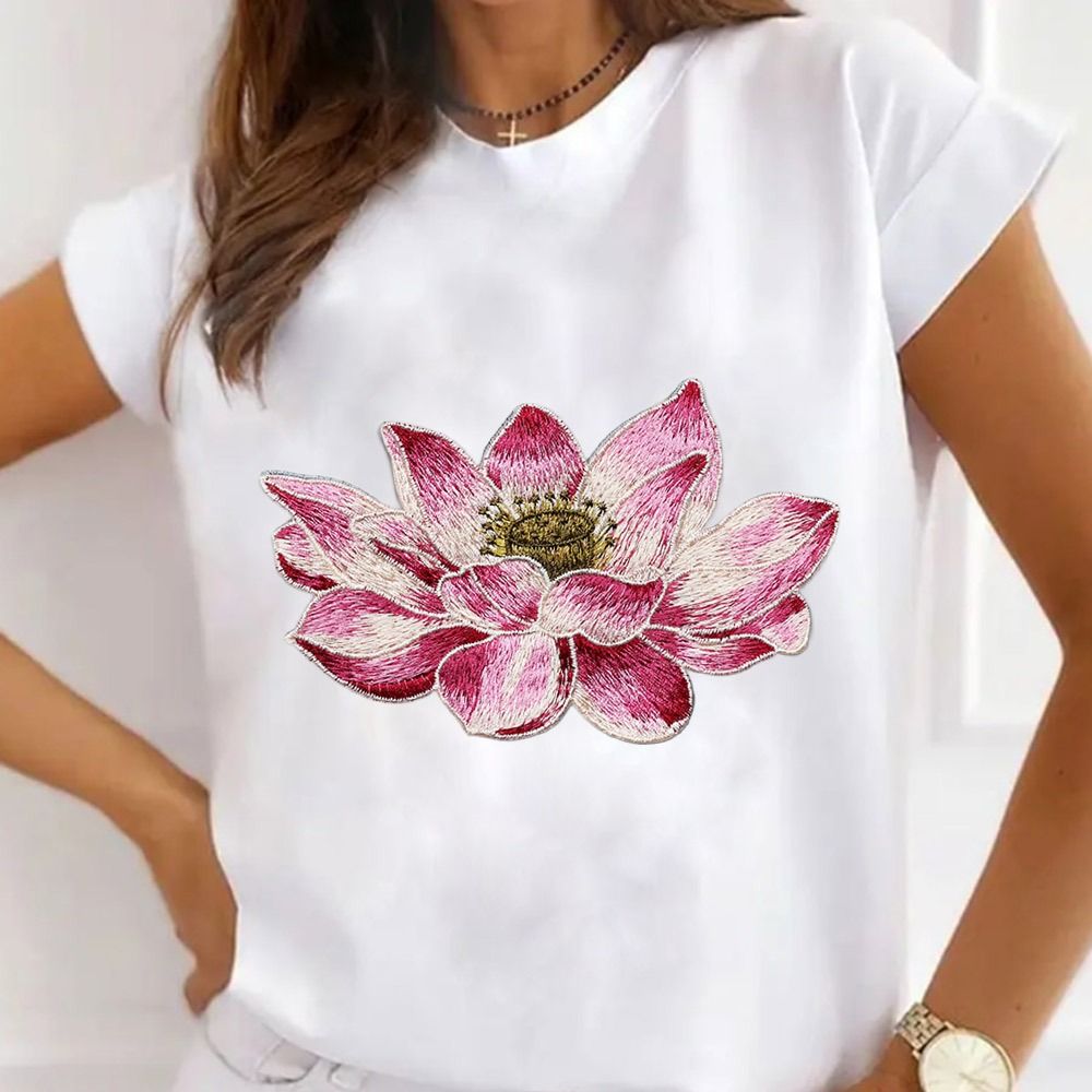 Zachte Lotus Bloem Patch Gebor - Applique Patch Flower recensie en prijs
