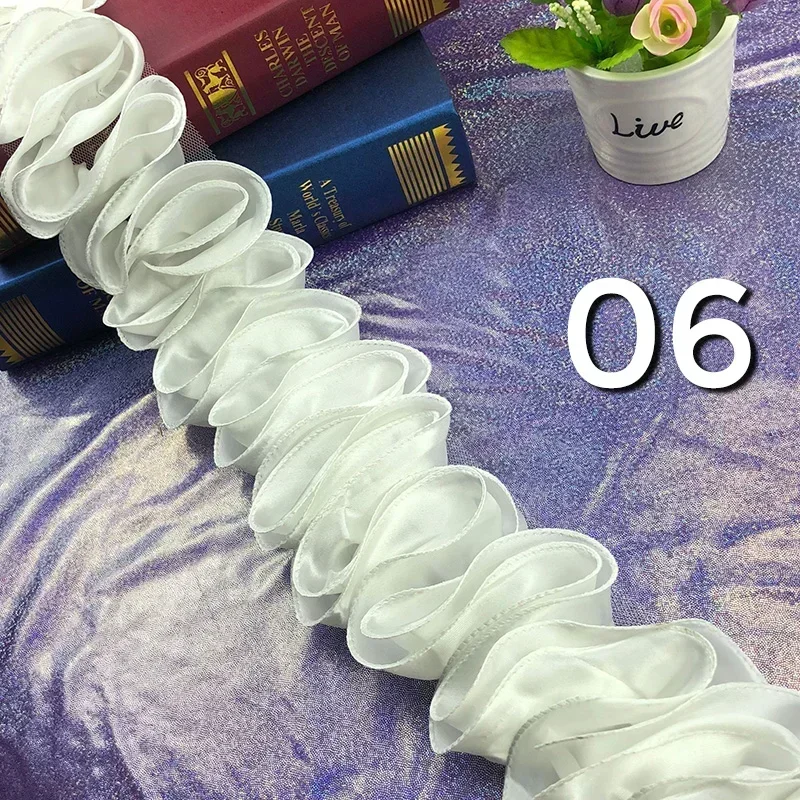 5Yards Geplooide Verstoorde Tr - Lace Ribbon Trim recensie en prijs