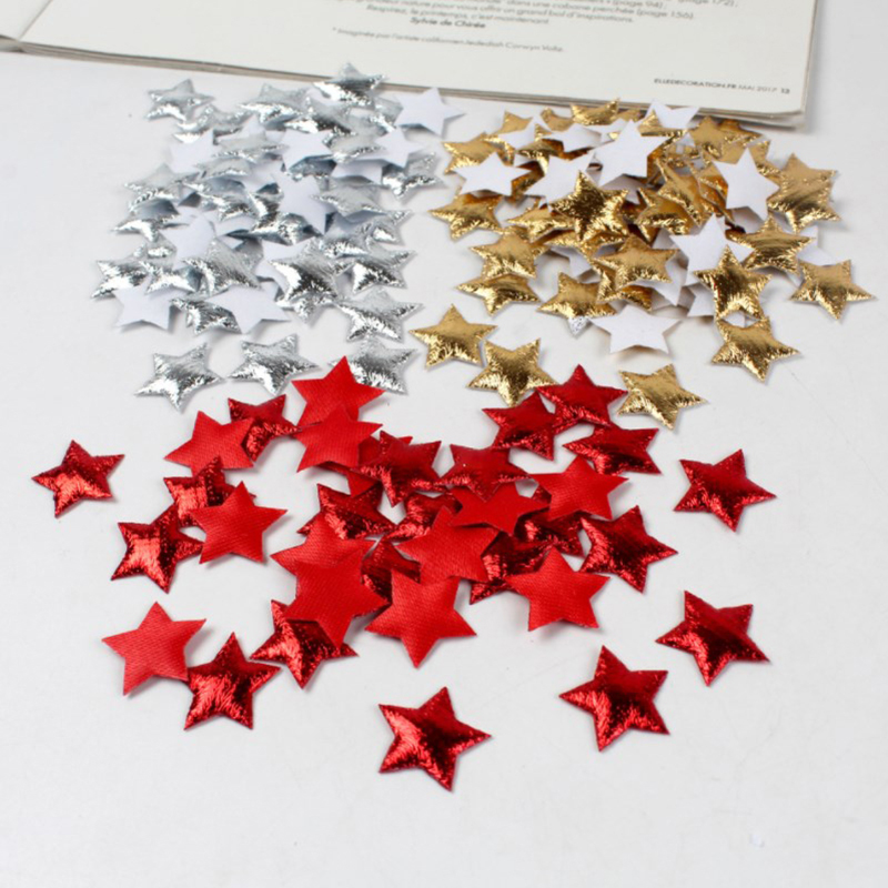 100 Stuks Goud/Zilveren Sterre - Christmas Craft Embellishment recensie en prijs